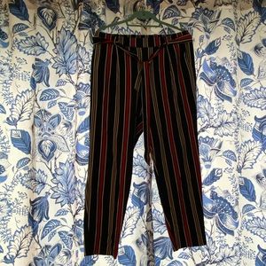 *3for30* Suzy Shier - Stripped paper bag pants